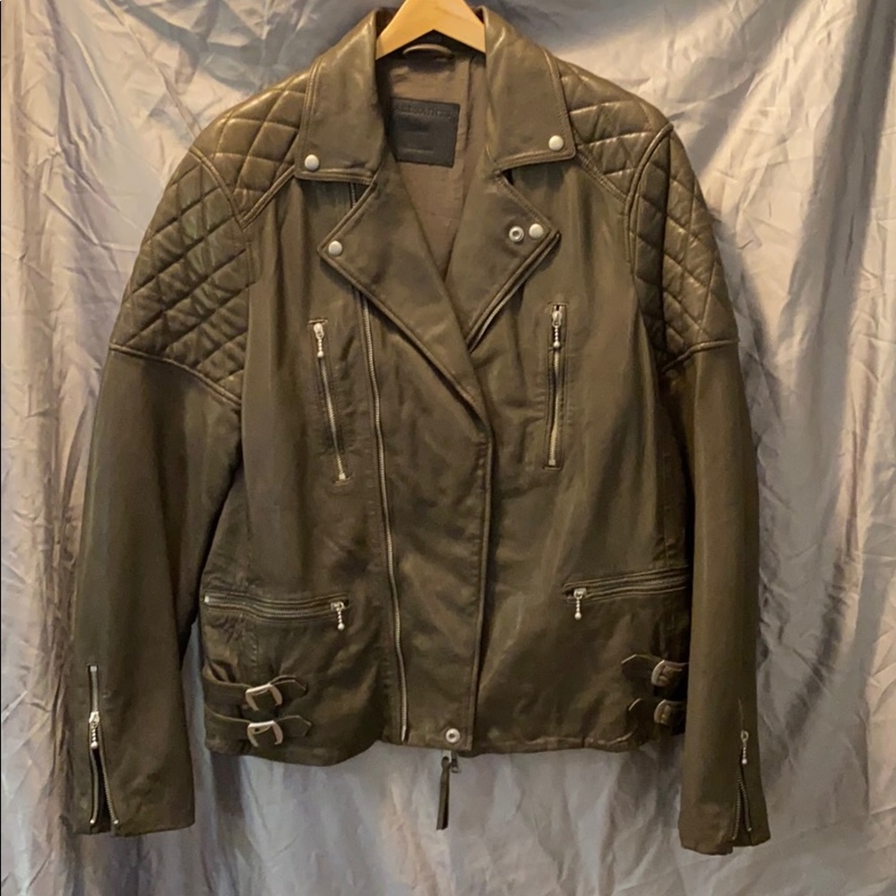 Gorgeous All Saints Leather Jacket